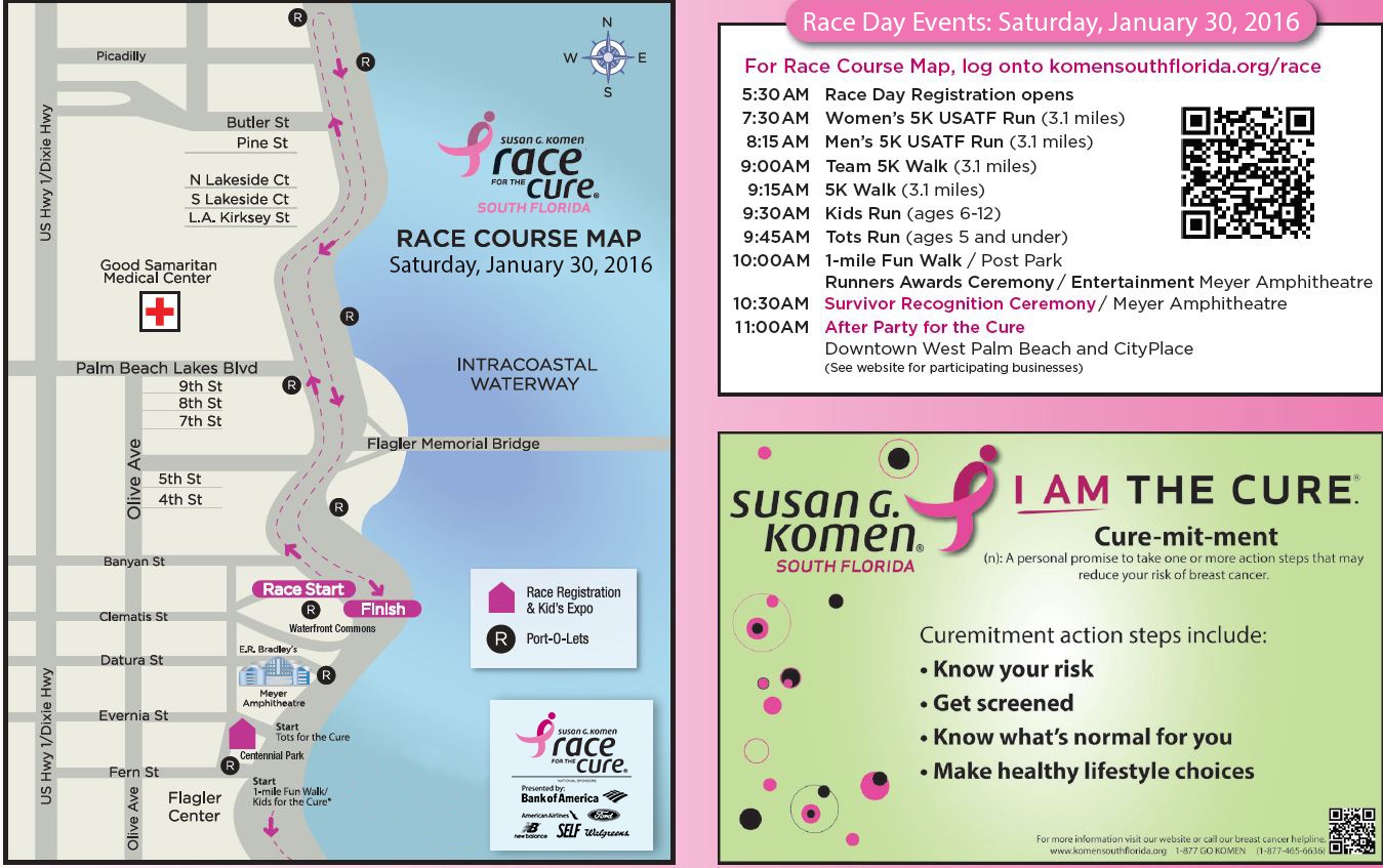 South Florida Komen Race for the Cure West Palm Beach, Florida 1